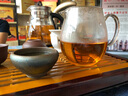 壹购 耐高温加厚玻璃公道杯茶壶分茶器 高硼硅玻璃刻花龙蛋茶海 可明火直烧 光身龙蛋 实拍图