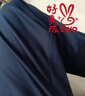 罗蒙（ROMON）男士商务西裤2025新款直筒宽松男裤西装裤春夏季休闲长裤子通勤裤 藏青色 春季款 38 腰围二尺九 实拍图