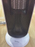 美的（Midea）HFW20EB电暖取暖器暖风机烤火炉PTC陶瓷发热体摇头轻音定时预约高温保护倾倒断电（线下同款） 实拍图
