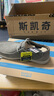 斯凯奇（Skechers）男鞋秋冬一脚蹬乐福鞋帆布鞋厚底低帮休闲商务鞋66387 卡其色/KHK 42.5 实拍图