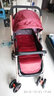 华婴 婴儿推车轻便携式折叠伞车双向可坐躺bb小孩宝宝新生四轮儿童车 旗舰牛仔蓝+可坐可躺+可折叠+可双向推行+后橡胶轮 实拍图