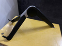 埃普（UP）可折叠笔记本电脑支架 三脚便携可折叠铝合金散热架 办公室桌面iPad平板增高器UP-1亚光黑 实拍图