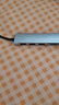 毕亚兹Type-C读卡器 华为苹果电脑转M1/MacBook Pro iPad拓展坞笔记本USB-C转USB3.0/TF/SD读卡器六合一  实拍图