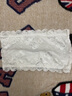 北极绒 Bejirog 内衣女夏防走光小胸聚拢蕾丝防滑透气薄款隐形无肩带内搭裹胸抹胸 黑色 S-M 实拍图