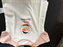 精典泰迪儿童短袖t恤男女童夏季圆领上衣中小童装半袖衣服夏装 Hello熊同色插肩红色 100 实拍图
