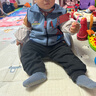 迪士尼儿童马甲秋冬加厚外穿背心男孩摇粒绒坎肩HM96259牛仔蓝 110 实拍图