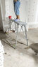添禧 马凳折叠升降加厚多功能脚手架室内装修刮腻子便携伸缩工程梯子 加强加宽款防滑面180*30 实拍图