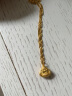 六福珠宝 足金弥勒佛黄金吊坠链坠不含项链 计价 B01TBGP0008 约3.14克 晒单实拍图