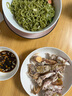 精力沛纯麦面淮山莲子胚芽面高筋小麦粉水蒸面条非油炸方便速食 螺旋藻麦胚芽面 910g 实拍图