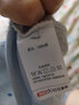 红豆儿童睡衣男女童春夏薄款纯棉家居服套装长袖裤空调服J3146白色165 实拍图