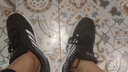 阿迪达斯 （adidas）男鞋跑步鞋 25夏季新款缓震轻便运动鞋网面透气低帮休闲鞋子 经典配色跑鞋/晒图退5【元】 43 （内长265mm） 实拍图