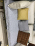 西子纱仿棉麻沙发垫防滑四季通用亚麻布艺皮沙发坐垫垫子套罩盖布巾定制 简单爱-浅灰色【透气棉麻】 90*160CM一条【双人位】 实拍图