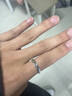 银千惠银情侣戒指男女士对戒求婚戒子时尚纪念520情人节生日礼物送女友 情侣一对+免费刻字 真爱承诺定制联系客服 实拍图