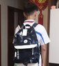 帆特西潮流初中高中大学生书包男士减负双肩包大容量背包15.6英寸电脑包 印象蓝 小号 实拍图