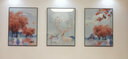 轩棠树客厅装饰画轻奢沙发背景墙壁画北欧象卧室玄关挂画现代简约三联画 艺术生活04款 大套左右60*80中间110*80晶瓷画 实拍图