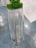 乐基因（nalgene）户外运动水杯塑料骑行随手杯子男女学生大容量便携直饮美国进口 5565-4024透明莹彩绿 650ml 实拍图