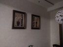 心泊（SIMPLE S） 美式餐厅装饰画中式田园客餐厅挂画乡村复古怀旧饭厅背景墙壁画 B款 45*60套装（双联组合） 实拍图