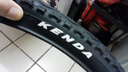 建大轮胎（KENDA）山地自行车内外胎24 26寸外带27.5 29越野光头骑行轮胎1.75配件 K935-26X1.95外胎 实拍图