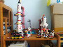 古迪（gudi）航天飞机神州火箭飞船空间站拼装积木模型摆件儿童玩具生日礼物 11002火箭发射基地 实拍图