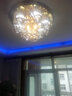 爱邦仕 客厅水晶灯圆形欧式led吸顶灯简约奢华大气卧室餐厅灯复式楼别墅大厅家用灯具灯饰 60CM-带led灯泡+遥控 三色光 实拍图