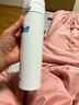 膳魔师（THERMOS）日本膳魔师吸管杯不锈钢保温杯大人成人孕产妇老人进口水杯子吸管 FJM-450-WH冰雪白 实拍图