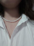 周大福母亲节礼物至真系列 优雅 珍珠项链送女士 T80187 40cm-1180 实拍图