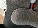 乐兜靠枕腰靠办公室靠背垫久坐护腰靠垫神器椅子靠背汽车腰靠座椅垫 深空灰【加强款】 含枕芯 实拍图