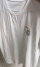 JEANSWEST LIFE真维斯白色t恤男士纯棉夏季宽松休闲短袖情侣潮牌男女款半袖体恤 实拍图