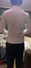 【138两件】【品质好货】帝创者男装衬衫男2022春季新款男士职业商务休闲正装纯色抗皱衬衣长袖衬衫男 CX606白色 M 实拍图