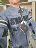 杜汉（DUHAN）摩托车男骑行服四季网眼通风机车赛车服防摔骑士服103米色L 实拍图