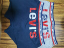 Levi's 李维斯【舒适2条装】男童内裤平角短裤透气童装儿童四角裤 深靛蓝 2条 150 【建议身高145-155cm】 实拍图