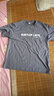 至唯 简约短袖t恤男士夏季2025新款男生宽松衣服重磅潮牌潮流体恤男款 T220深灰色 L【推荐120-135斤】 实拍图