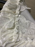 贝逸芙秋冬睡衣女春秋季金丝绒甜美可爱长袖家居服两件套装网红白色 3903#金丝绒-白色 M 实拍图