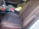 豪然夏季汽车通风坐垫制冷座椅垫夏天冷风透气货车靠背带吹风凉垫 单座咖色【按摩+通风+20大风机】 12v（ 轿车 SUV）使用 实拍图