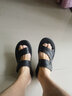 红蜻蜓男鞋夏季新款防滑凉鞋男日常百搭休闲爸爸沙滩鞋WTT23258 黑色 42 实拍图