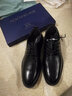 奥康男鞋商务正装皮鞋男牛皮透气休闲男士低帮单鞋隐形内增高结婚皮鞋 黑色-平跟款 41 实拍图
