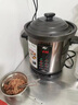 飞鹿YDT-10B陶瓷内胆电炖锅紫砂锅隔水炖盅10L商用大容量煲汤煮粥锅 B款： 8L 陶胆+2.5L炖盅(7-8人量） 实拍图