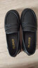 品牌断码真皮软底单鞋女防滑休闲小皮鞋一脚蹬懒人乐福鞋女百搭舒 黑色 37 实拍图