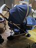 贝丽可（belecoo）婴儿推车高景观 可坐可平躺避震折叠双向BB宝宝轻便手推童车 奢华款-牛仔蓝四轮橡胶大礼包 实拍图
