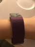 例米 适用Fitbit Charge 2代手环腕带 智能手表表带硅胶运动版 紫色 实拍图