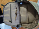 新潮代双肩包男帆布休闲学生书包商务大容量轻便旅行电脑包简约潮流背包 2007卡其色【可放15.6寸电脑】 双肩包 实拍图