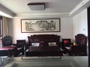 木中央 红木家具 印尼黑酸枝(学名:阔叶黄檀)客厅沙发 新中式沙发组合 实木财源滚滚全套 113六件套:单单三+平几+角几+炕几 实拍图