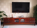 牧岛之木 电视柜 现代简约实木电视柜大中小户型家用地柜客厅欧式电视机柜 电视柜2米（颜色留言）【柜体整装发货】 实拍图