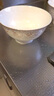 煜乾碗高脚碗米饭碗10个装家用中式景德镇陶瓷防烫骨瓷餐具套装简约 5英寸高脚碗太阳岛 10个装 实拍图