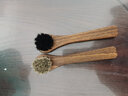 PEDAG 德国上油鞋刷擦皮鞋油马毛刷鞋刷长柄软毛刷子进口刷子马毛刷刷 两只装（自然色+黑色） 实拍图