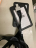 双面可视胸牌卡套工作牌卡套证件套带挂绳工作证学生饭卡套校牌门禁市民公交卡保护套员工挂牌厂牌套定制挂绳 双面可视-竖款黑色（含绳） 实拍图