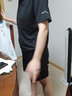 艾伦伯顿（Alen Botun）运动套装男健身服速干冰丝休闲短袖夏季宽松薄款训练篮球跑步服 暗黑套装+灰黑套装 M(115-130)斤 实拍图