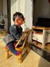 戴维贝拉儿童打底袜袜子婴幼儿连裤袜女童打底秋装女孩连脚袜春秋幼儿裤袜 藏青DB200-N 1双 90cm 建议身高80-90cm 实拍图