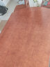 夜栖栖实木餐桌椅子全套组合长方形可折叠伸缩方圆两用吃饭家用客厅桌子 海棠色 1.2m 桌+4把餐椅 实拍图