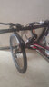 百士盾山地车自行车成人学生车公路变速越野单车赛车碟刹26寸青少年男女 【豪华版】防滑辐条轮-黑红色 26寸21速/身高160-180/ 实拍图
